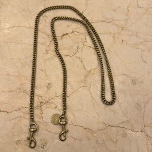 Clare V. Brass thin strap 45 in.